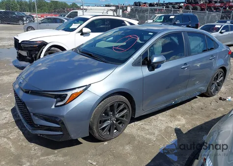 2025 Toyota Corolla Hybrid Se z USA, uszkodzony, nr VIN JTDBCMFE9SJ042643